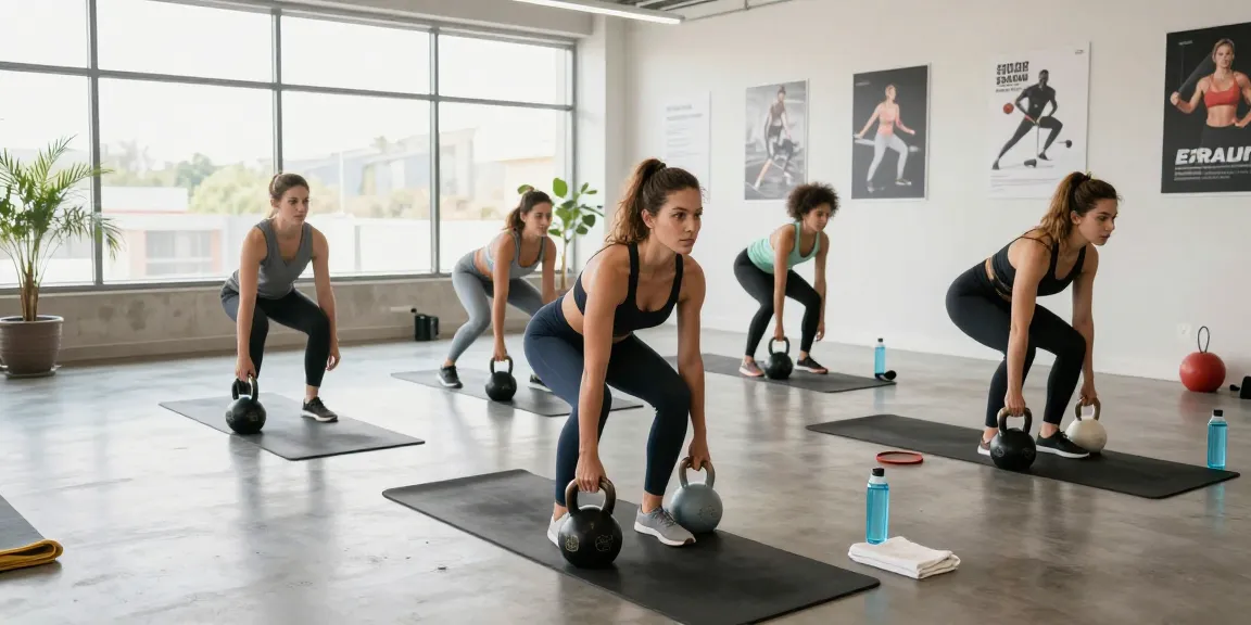 Fesselnde Fitnessszene im Anabolika Shop Deutschland, die diverse Personen beim Training mit Geräten zeigt und gesunde Lebensstile fördert.