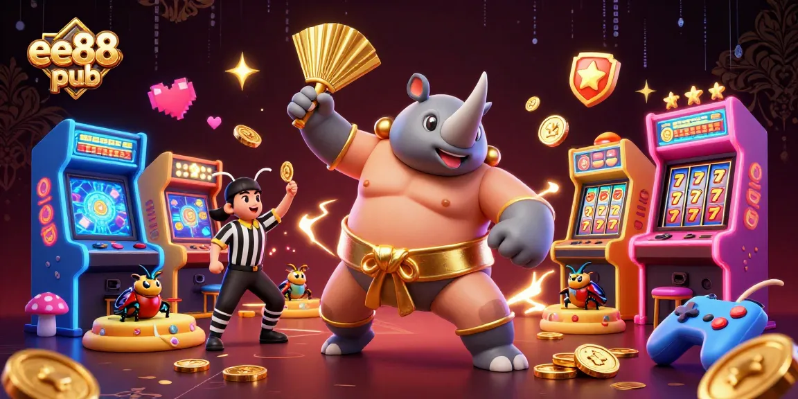 Experience thrilling online gaming at ee88 pub with colorful characters and captivating casino elements.