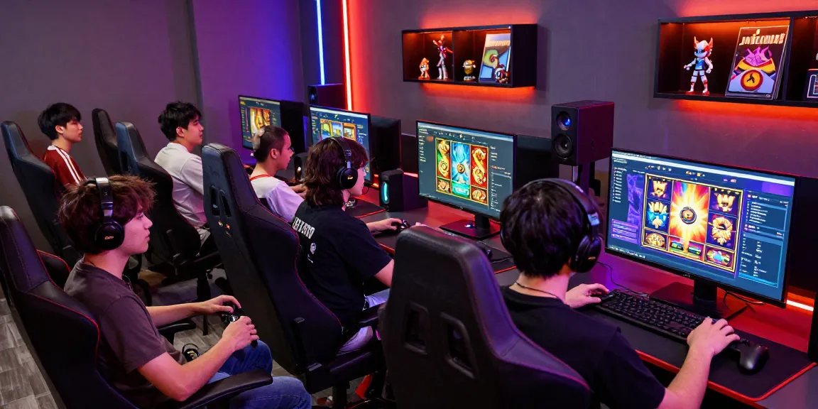 Exciting gaming scene showcasing JPTOTO online platform with players in action.