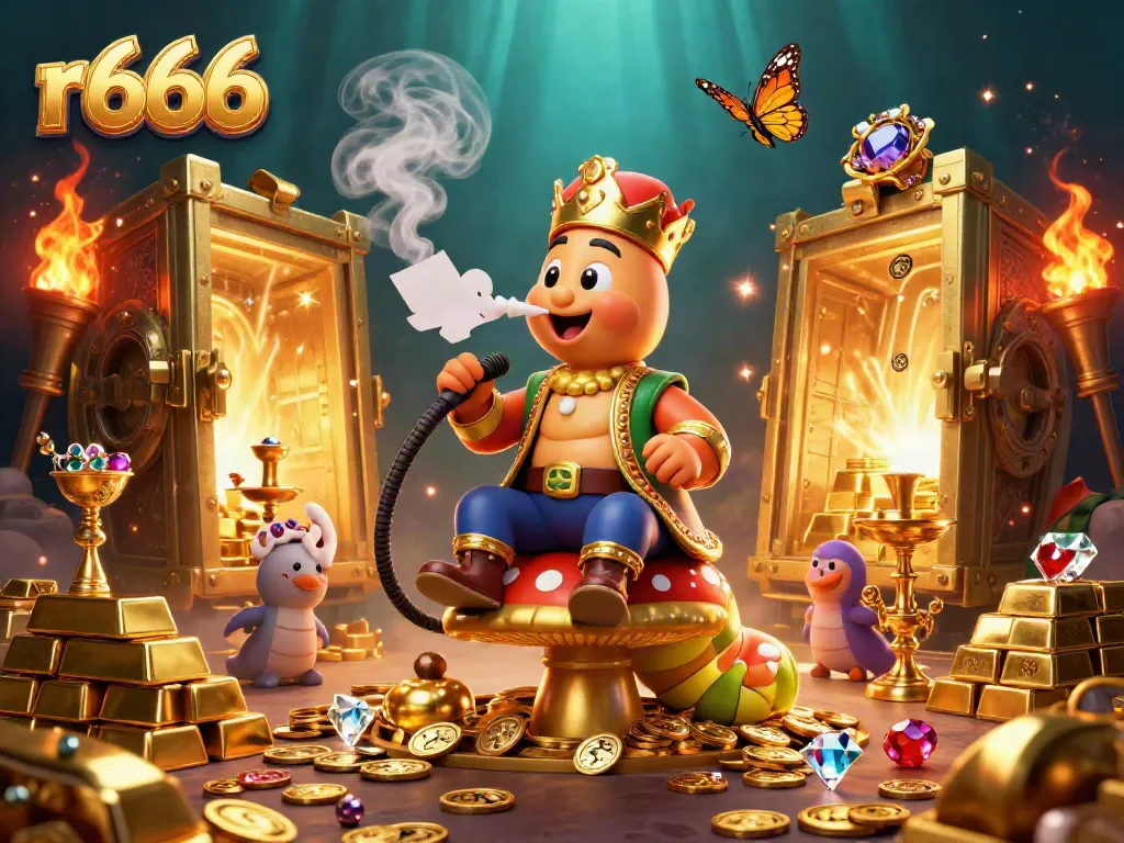 Experience exhilarating wins with r666 in a vibrant online casino scene filled with treasures and rewards.