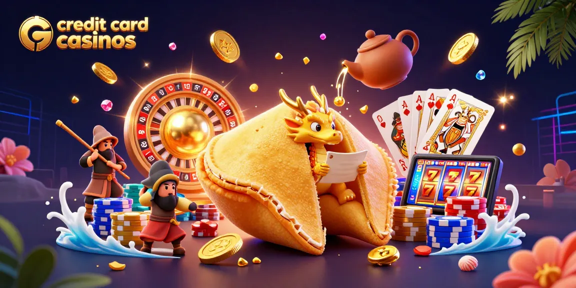 Engage in thrilling credit card casinos, where golden coins cascade and excitement prevails.