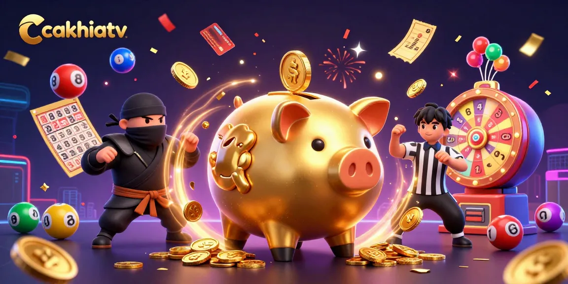 Cakhiatv enhances live sports betting experiences with colorful dynamic elements and engaging characters.