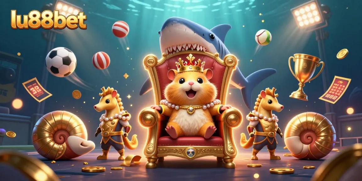 Experience the thrill of gaming with lu88bet featuring a fierce hamster king and exciting sports elements.