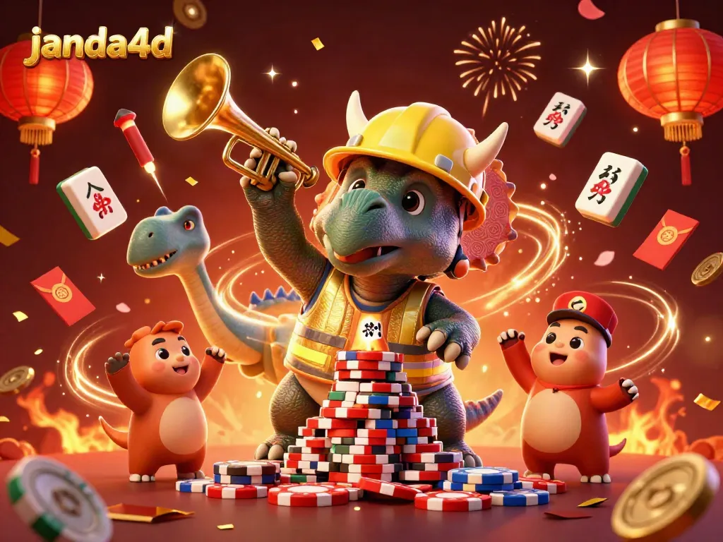 JANDA4D membawa kegembiraan saat menyusun tumpukan chip poker di dunia perjudian online.