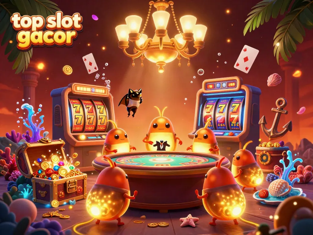 Gali jackpot dengan top slot gacor di kasino bercahaya ini, dihiasi oleh glowworms yang unik.