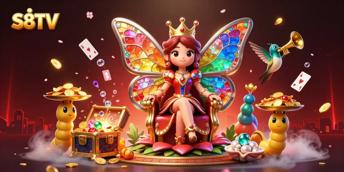 S8TV delivers thrilling casino experiences, capturing the essence of vibrant gameplay in a dynamic 3D scene.