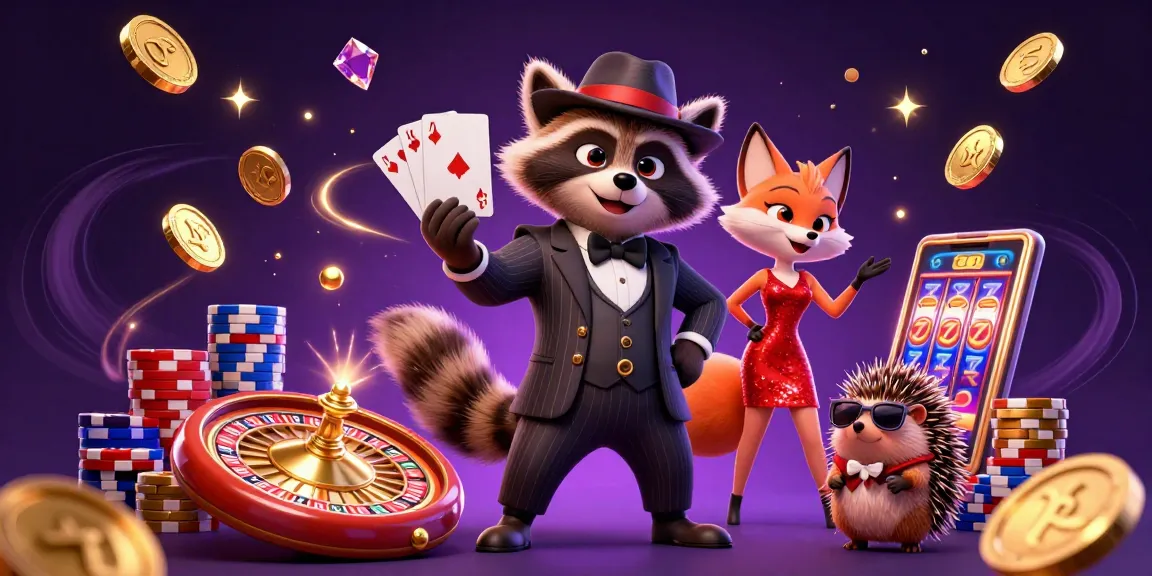 Experience thrilling wins with ee88 in vibrant 3D illustration of casino characters and games.