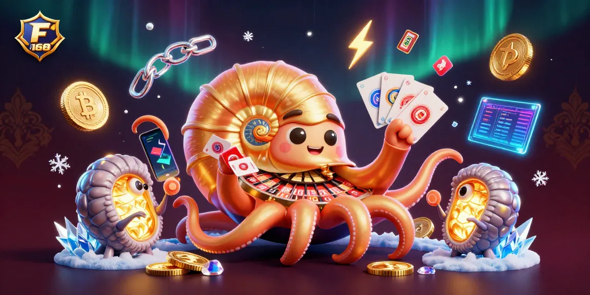 Engage with F 168's immersive gaming by spinning the nautilus-themed roulette wheel.