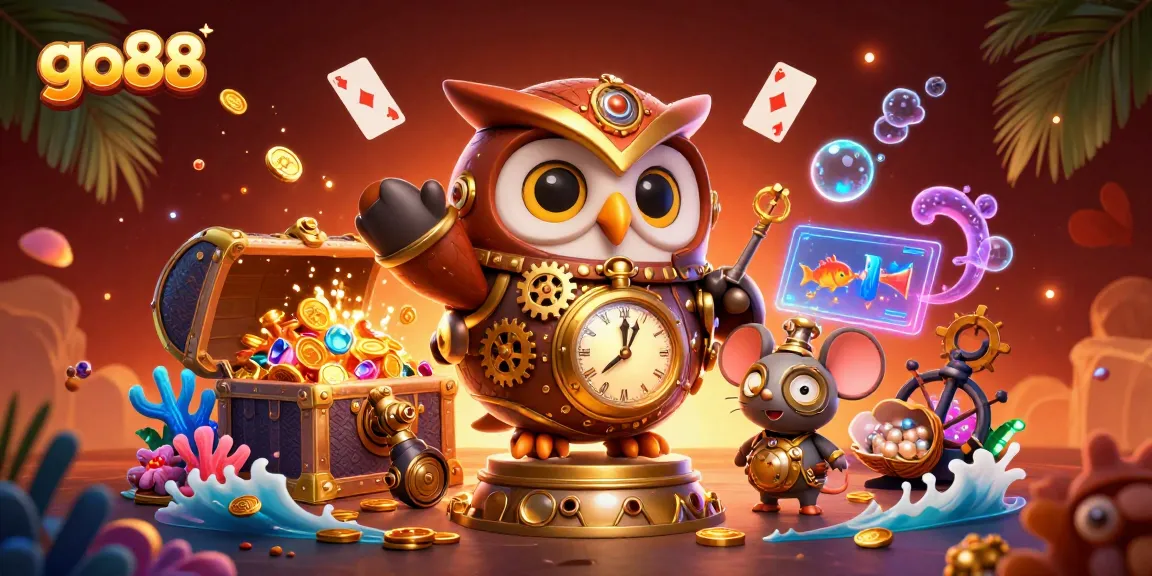 Engage in the thrilling adventures of go88 with unique casino elements and characters, immersing players in gaming fun.