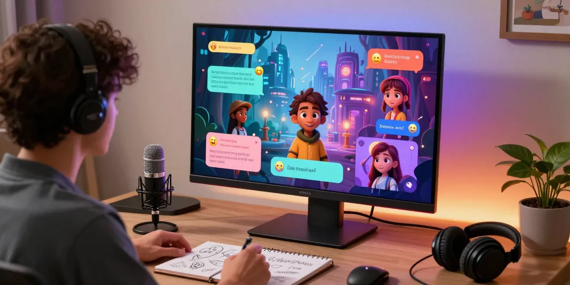Engaging ai ecchi chat session with animated characters, showcasing vibrant backgrounds and interactive tools.