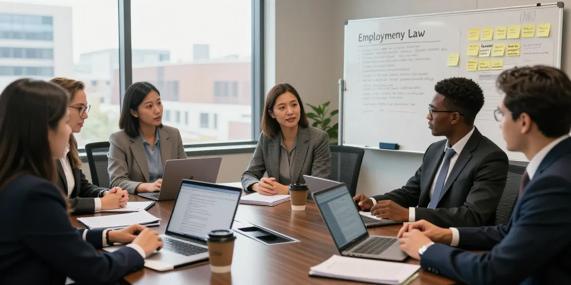 Philadelphia Employment Lawyer team collaborating in a modern office to enhance client advocacy and service.