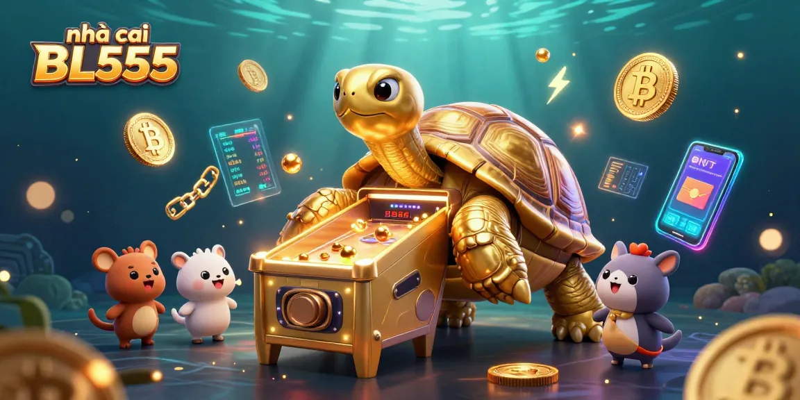 Experience thrilling gameplay at nhà cái BL555 with vibrant casino elements and dynamic 3D illustrations.
