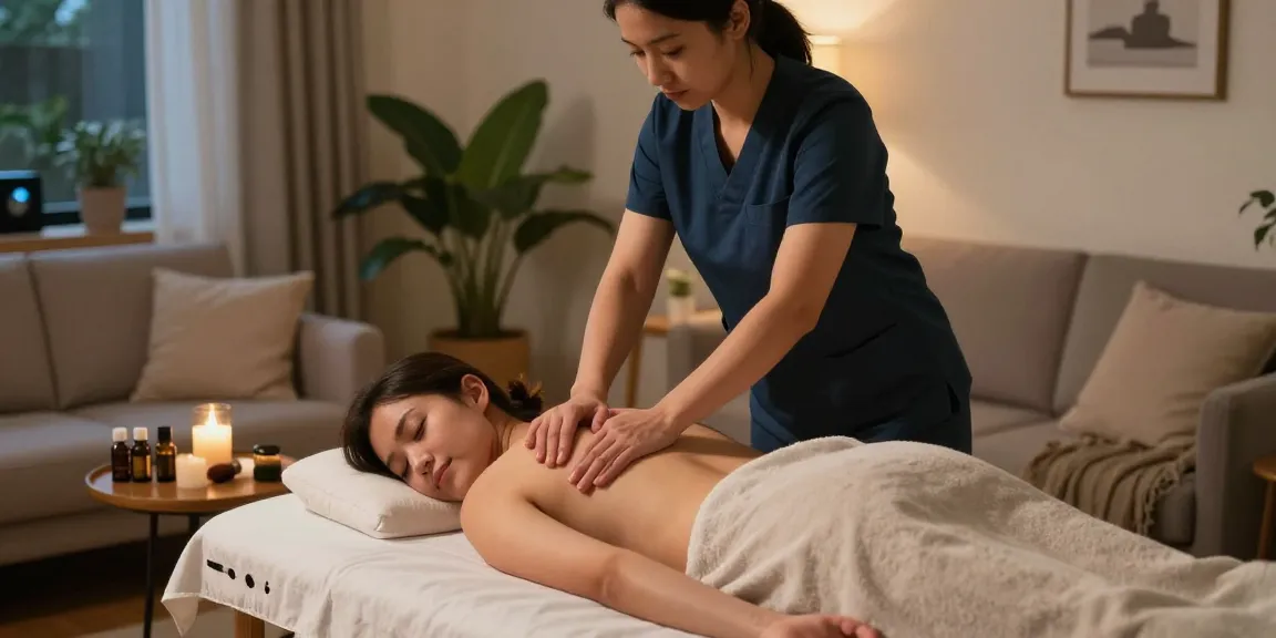 Experience 안양출장맛사지 with a soothing Swedish massage in a serene home setting.