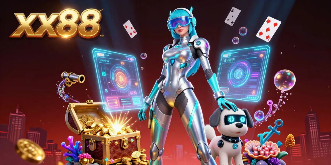 Experience the thrill of xx88 casino with dynamic holographic visuals and exciting game elements.