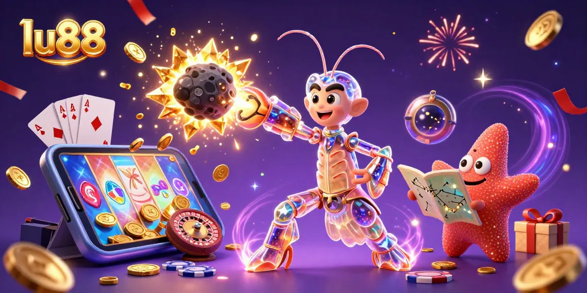 Engage with lu88 for thrilling slot adventures featuring vibrant 3D characters and dynamic game elements.