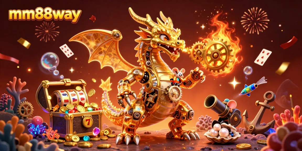 Experience thrilling jackpots at mm88way with exciting games featuring golden dragons and slot elements.
