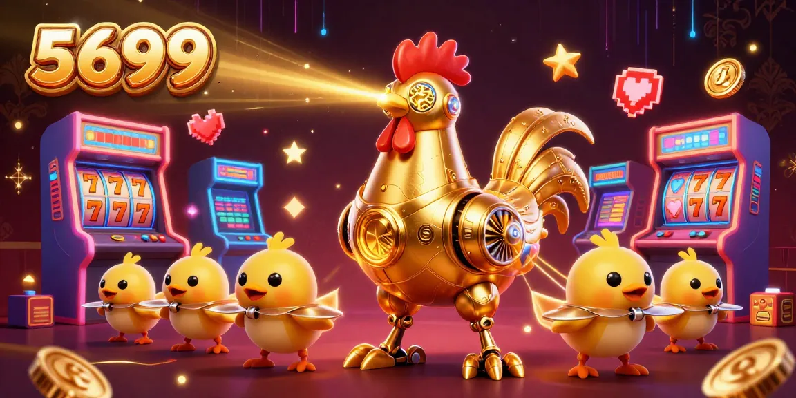 Experience exciting gameplay with 5699's vibrant casino elements and captivating characters in action.