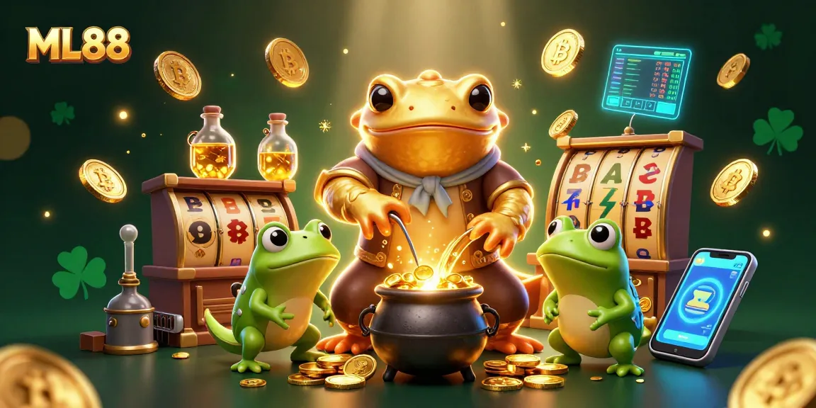 ML88 casino immersive experience with golden salamander and crypto treasures in action.