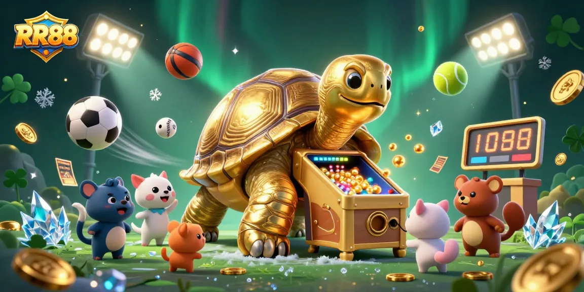 Experience thrilling gameplay at RR88 with a vibrant illustration featuring engaging characters and exciting sports elements