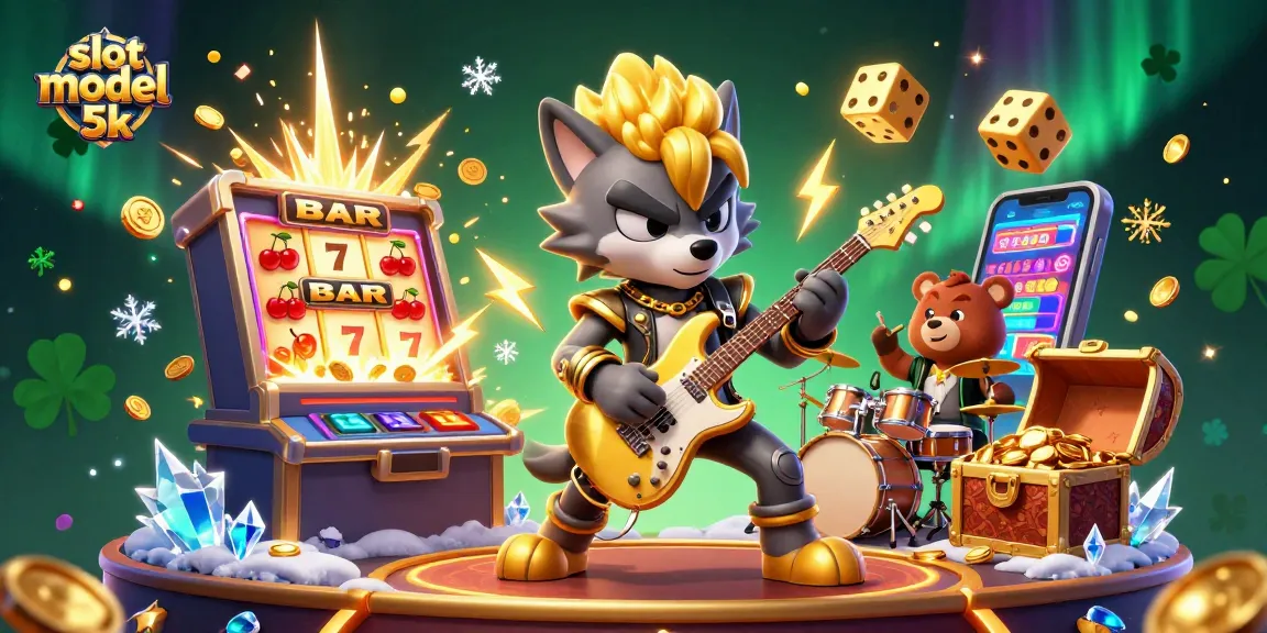 Spin to win with slot modal 5k, experiencing exciting jackpots and dynamic gaming action.
