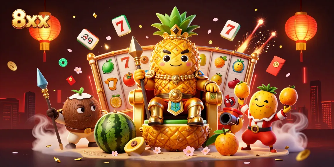 Engage in thrilling gameplay with the 8xx casino experience featuring vibrant characters and game elements.