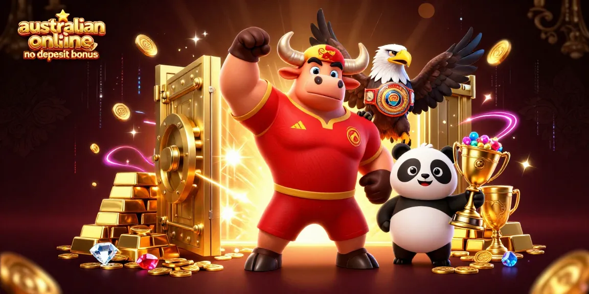 Experience exciting wins with the australian online casino no deposit bonus from dynamic gaming characters.